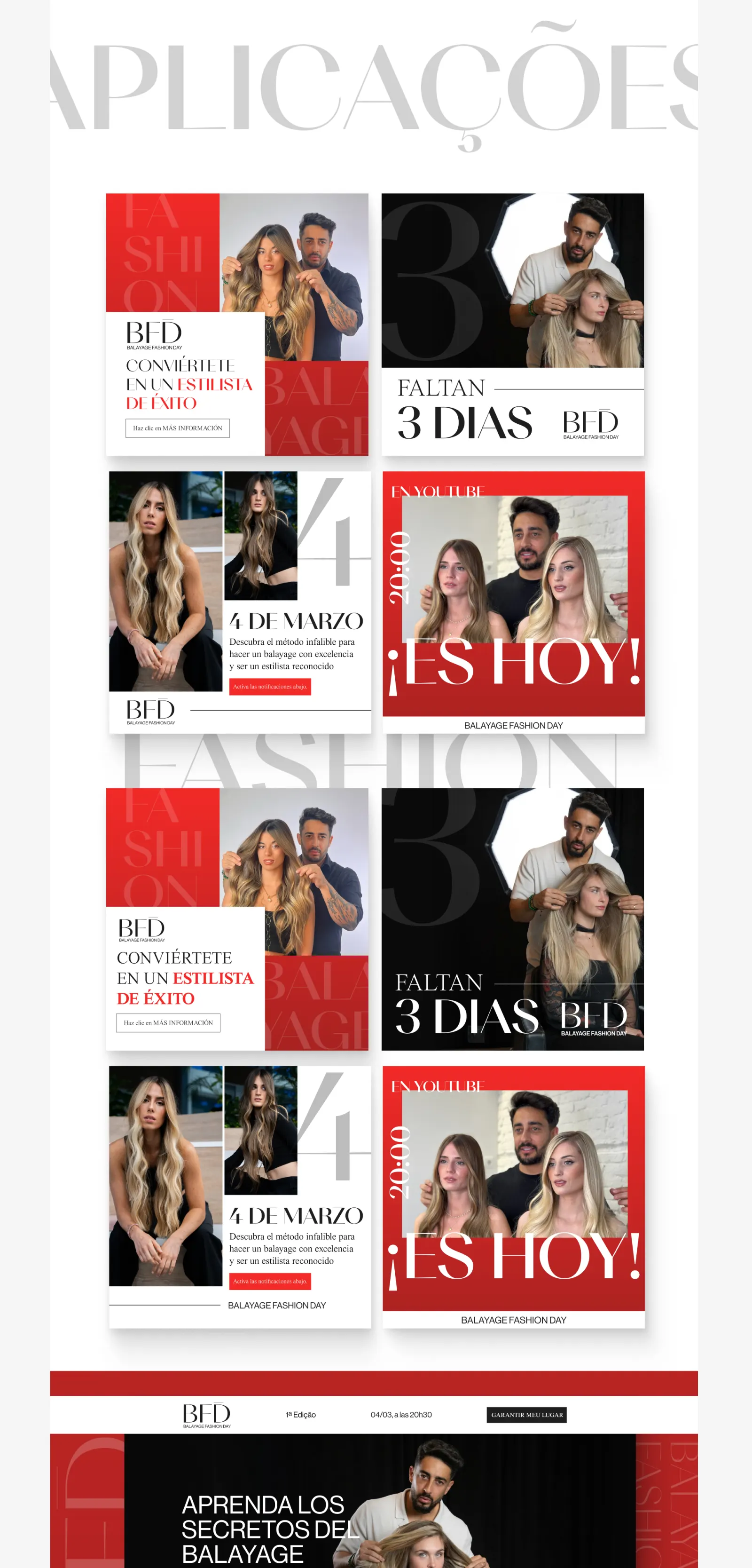 Balayage Fashion Day project board