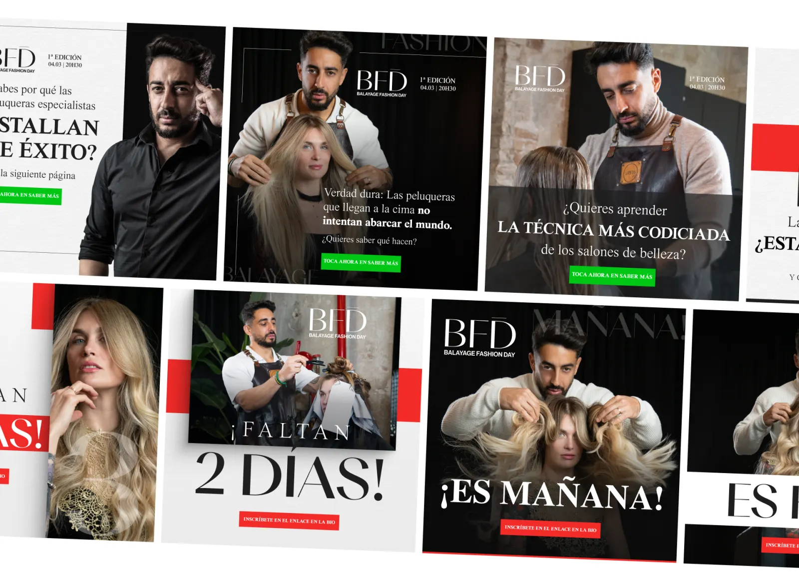 Balayage Fashion Day event identity