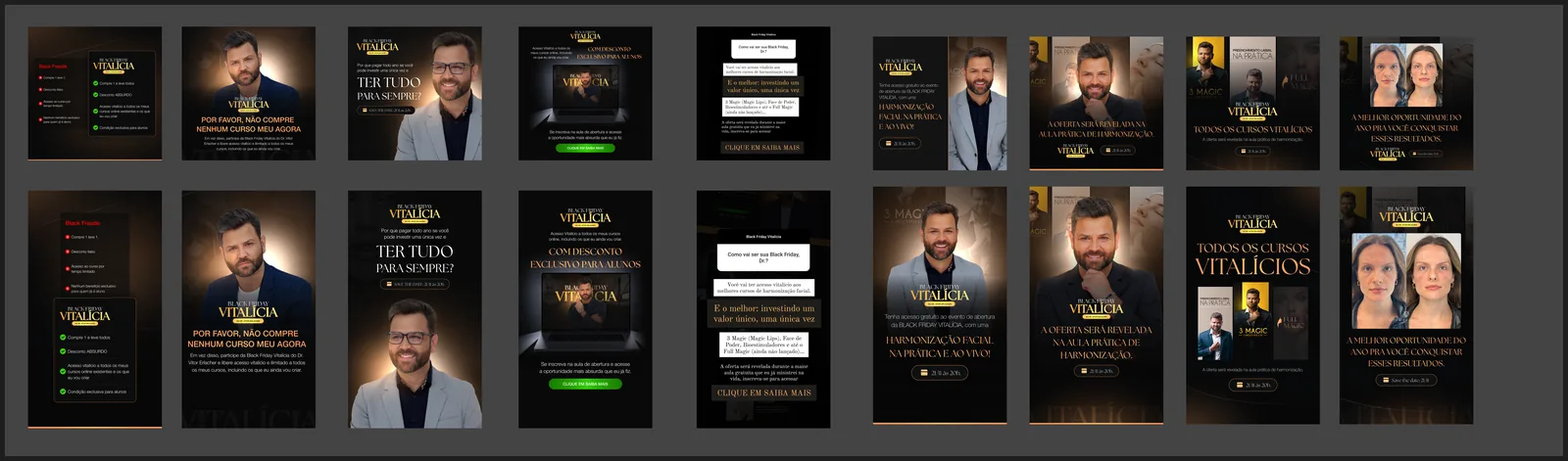 Capture ads for Black Friday Vitalícia