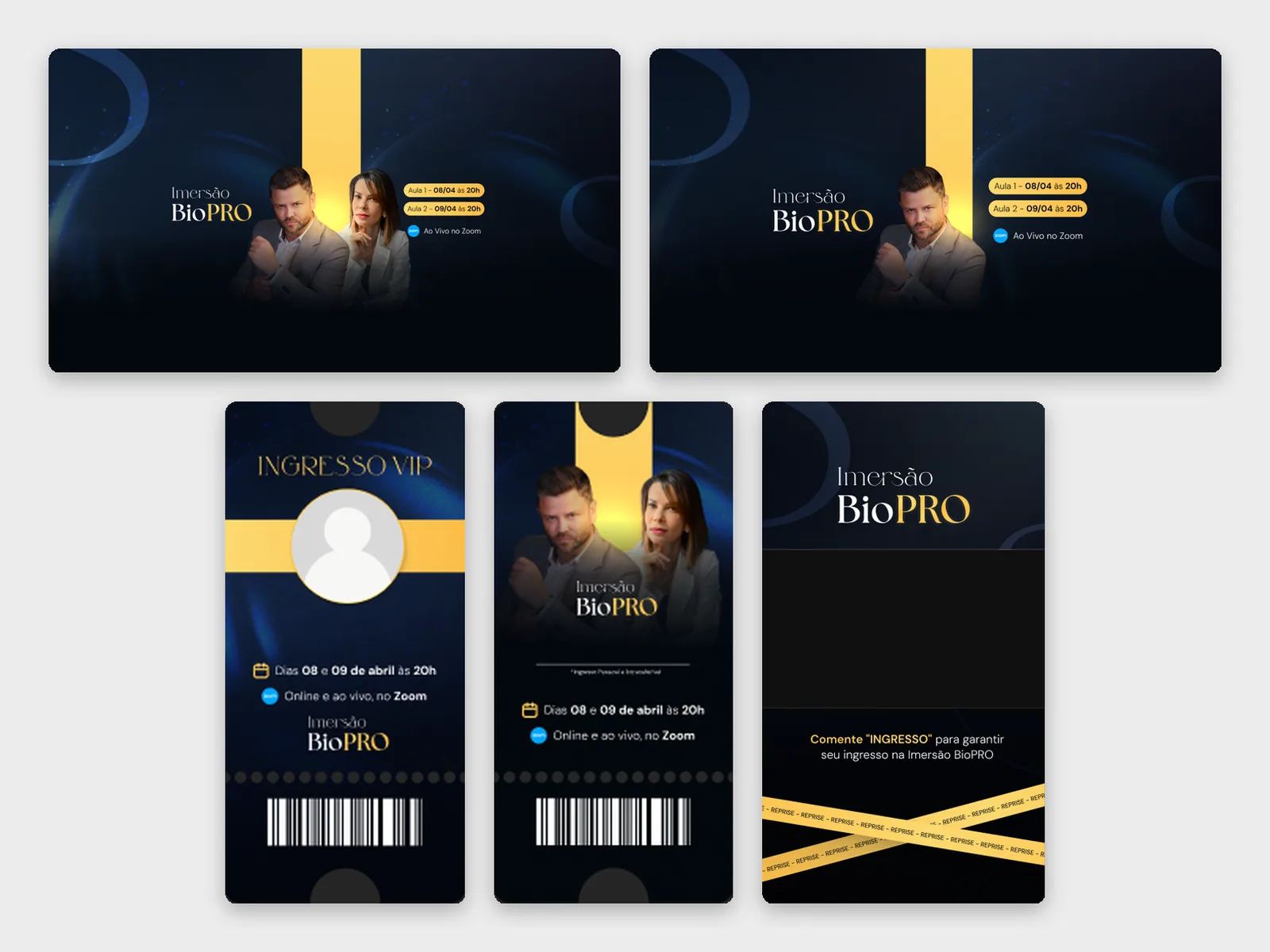 YouTube covers, VIP tickets and live frame